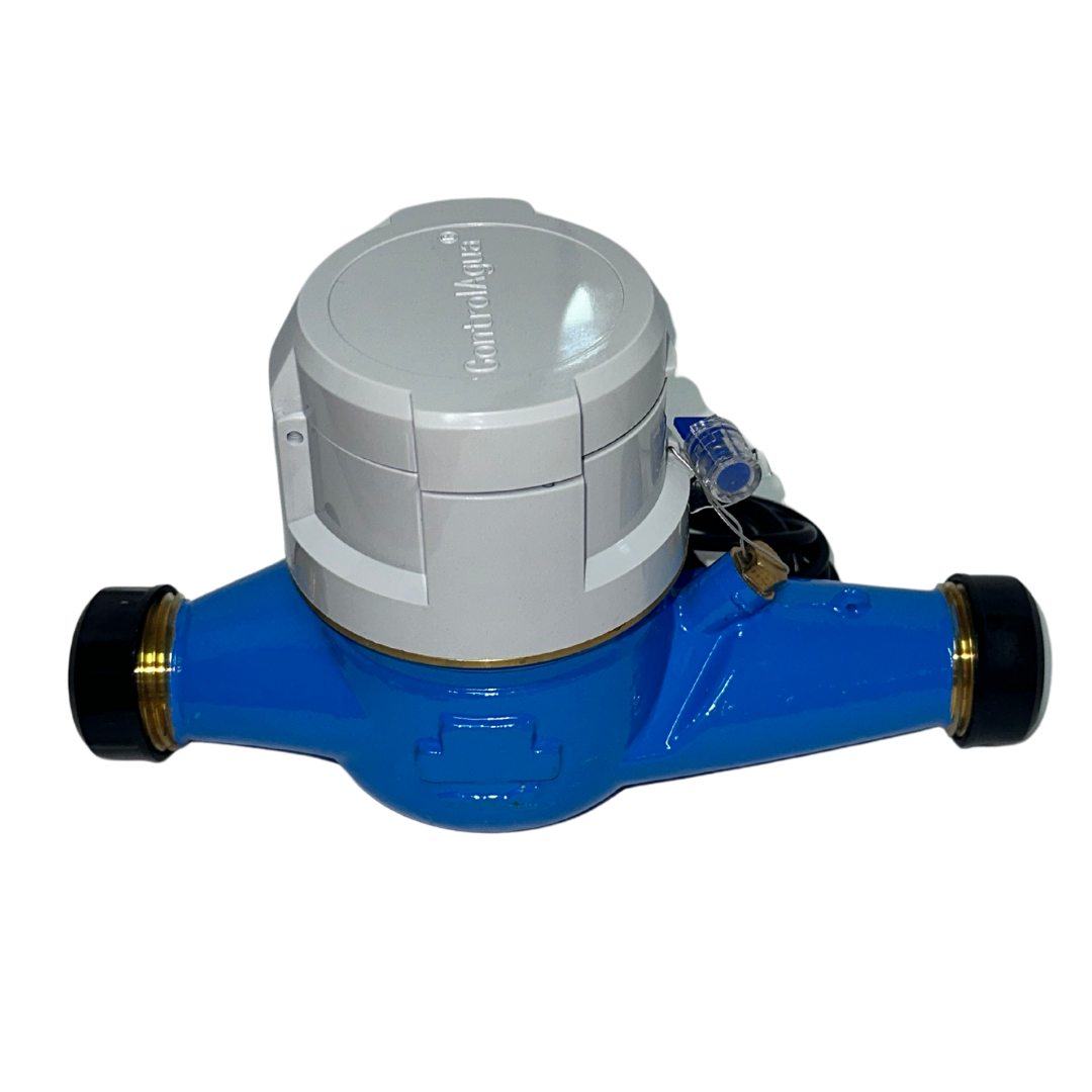 Medidor De Velocidad Chorro Múltiple R160 Cuerpo En Bronce Equipado Y Calibrado