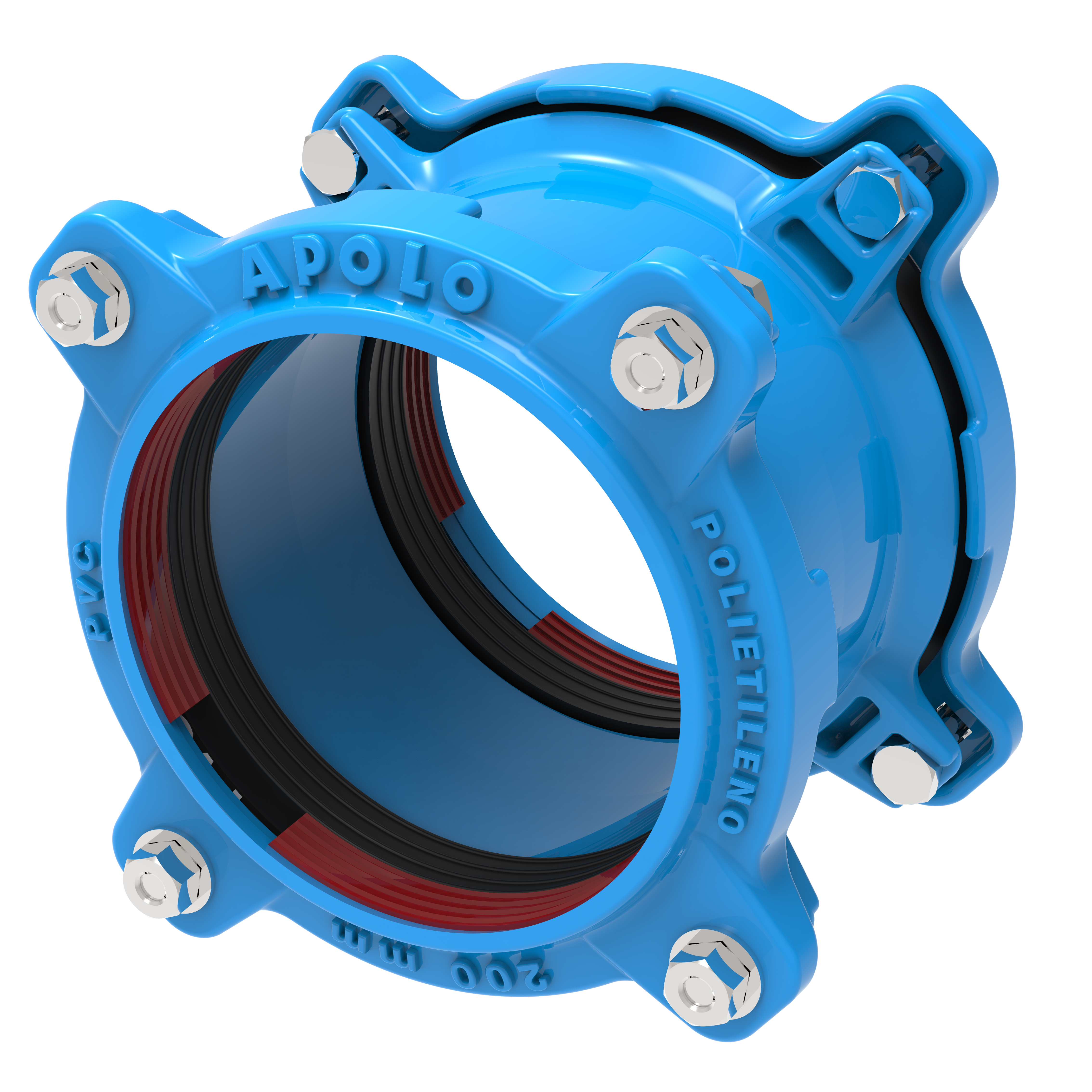 Unión En HD Garra De Tigre (PEAD X PEAD)