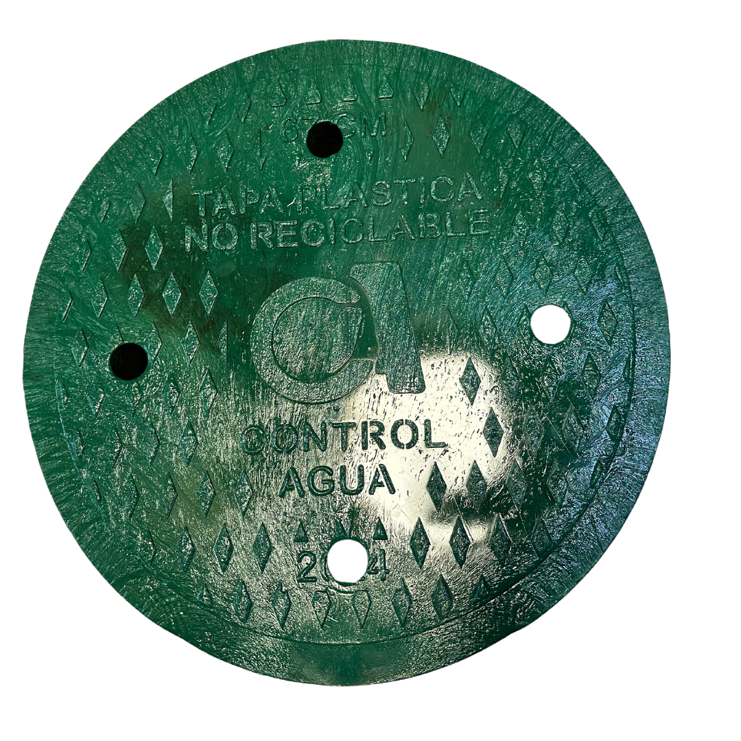 Tapa Para Alcantarillado En Plastico No Reciclado Homologada EAAB