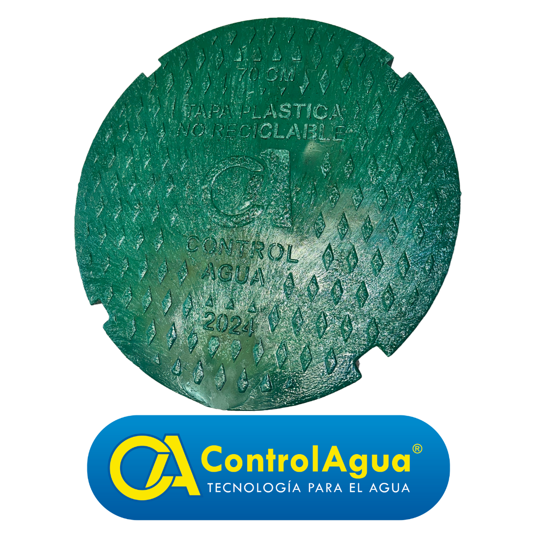 Tapa Para Alcantarillado En Plastico No Reciclado Homologada EAAB