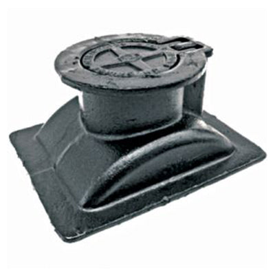 Tapa Válvula Tipo Chorote En Hierro Fundido