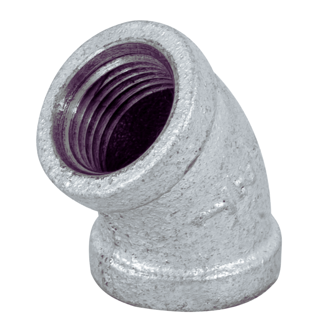 CODO 45° GALVANIZADO