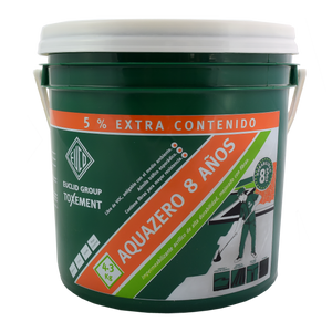 AQUAZERO 8 AÑOS GRIS Impermeabilizante acrílico de buena durabilidad, mejorado con fibras, ADITIVOS, IMPERMEABILIZANTES DE PLACAS Y CUBIERTAS. TOXEMENT, FF SOLUCIONES S.A. - FERRETERIA FORERO S.A. ferreterías Paloquemado Bogota