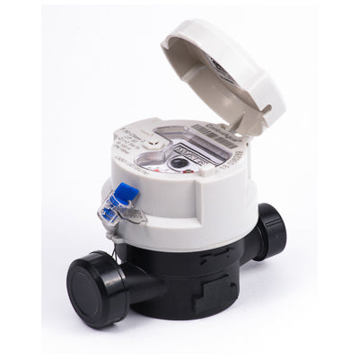 Medidor De Velocidad Chorro Unico Transmisión Magnética De 1/2"R100 Cuerpo Plástico